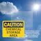 Signmission Chemical Storage OSHA Caution Sign, Plastic, 10in W x 7in L, 2PK OS-2PACK-CS-P-710-L-19124 - alternate 5